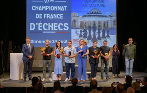 Podium des Tournois Nationaux