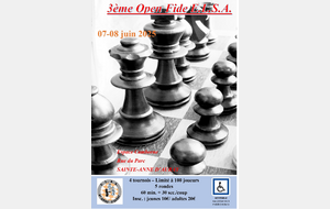 3ème Open Fide d'ELSA