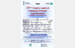 13ème Open Rapide de Guingamp Paimpol Agglomération