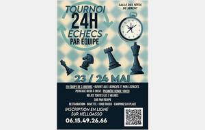 24h Echecs par Equipe de Sérent 2026